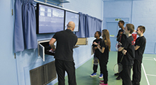 A multicam sports monitoring system at Babington College
