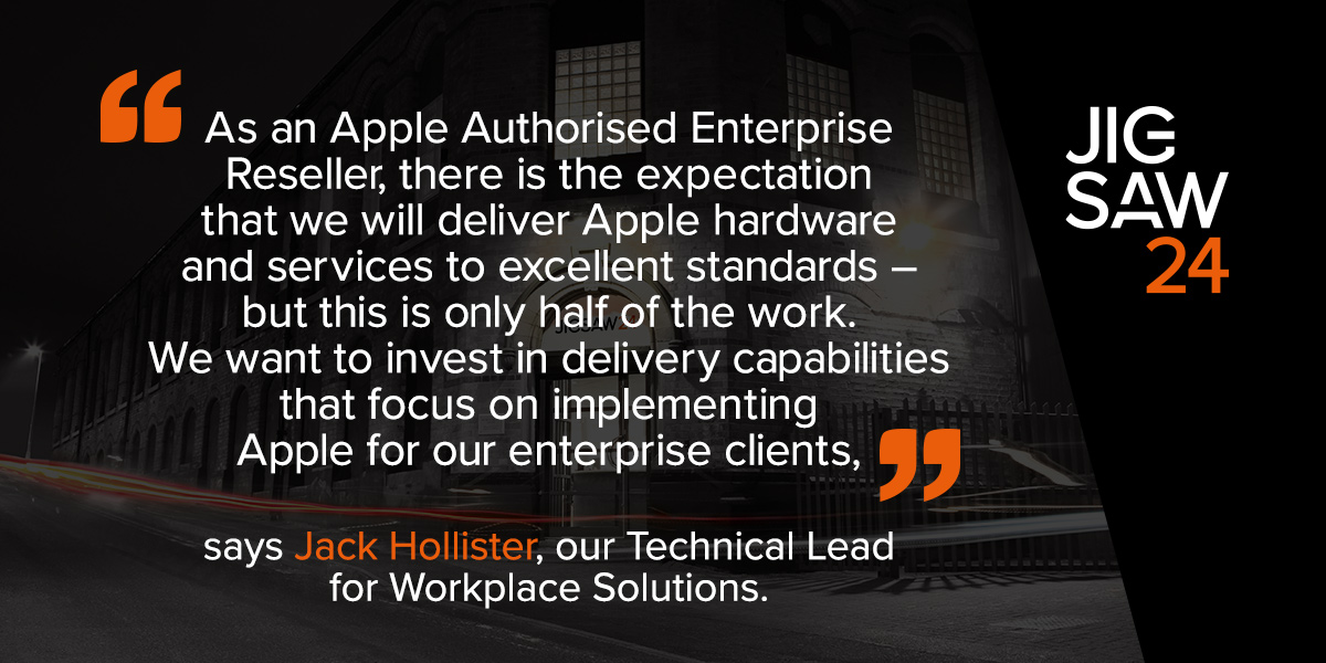 Delivering excellence through Apple Professional Services