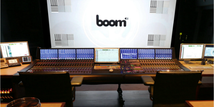 Boom advance audio post with DDP and Dolby Atmos