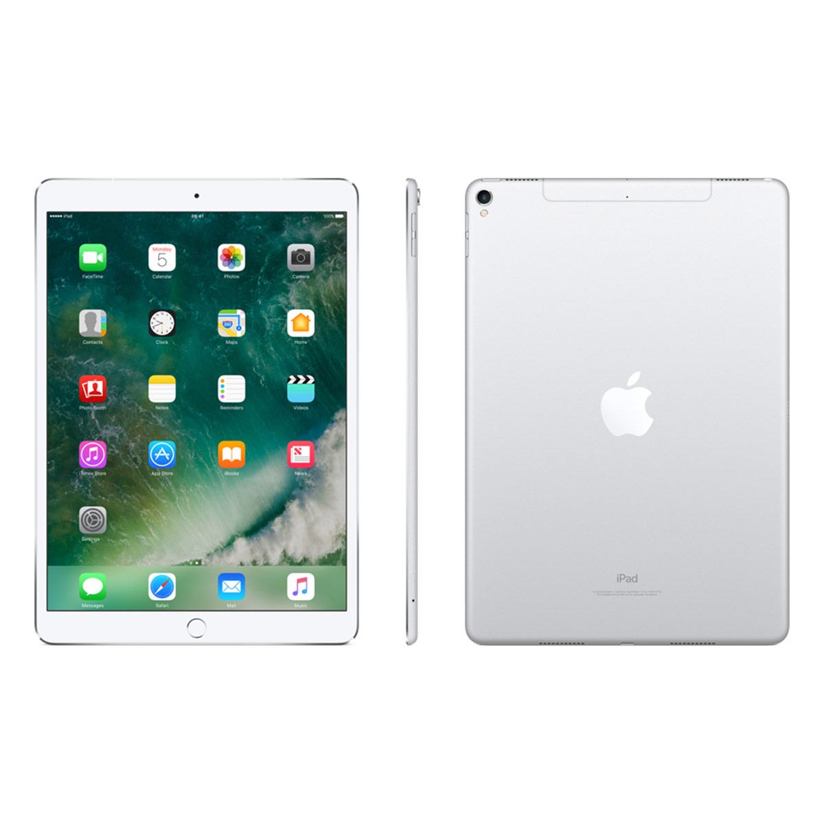 Apple iPad Pro 10.5" 256GB WiFi + Cellular - Silver | Jigsaw24