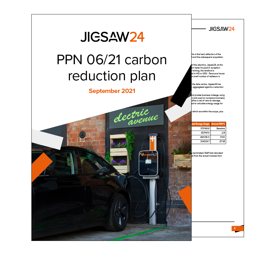 PPN 06/21 Carbon reduction plan