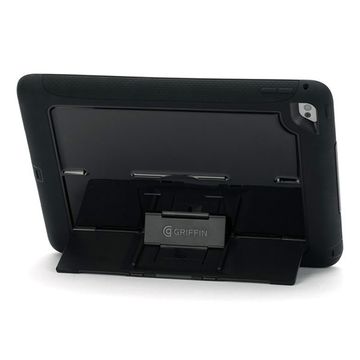 Griffin Survivor Slim Case for iPad Air 2 - Black/Black/Black image 2