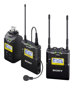 Sony UWP-D16/K33 Camera Mount Wireless ENG Kit - Lavalier + Plug-On image 1
