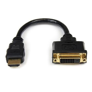 Startech 8in HDMI to DVI-D Video Cable Adapter image 1
