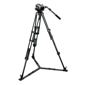 Manfrotto 504HDV,546GBK Tripod Kit with Ground Spreader image 1
