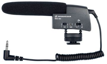 Sennheiser MKE400 Camera Mount Compact Shotgun Microphone image 1
