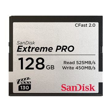Sandisk 128GB Extreme Pro CFast 2.0 Memory Card image 1