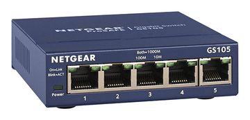 Netgear ProSAFE GS105 5-Port Desktop Gigabit Ethernet Unmanaged Switch image 1