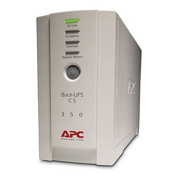APC Back-UPS CS BK350EI 350VA Uninterruptible Power Supply image 1