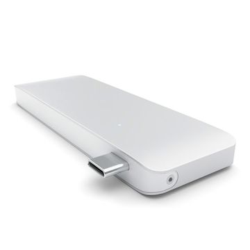 Satechi USB-C Hub with SD/MicroSD Card Slot - Silver image 2