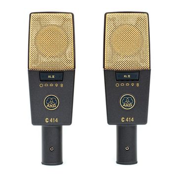 AKG C414 XL II Condenser Microphone - Matched Pair image 1