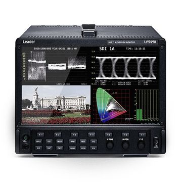 Leader LV5490 4K HDR Multi Waveform Monitor image 1
