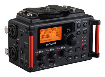 Tascam DR60D MKII 4-Track Audio Recorder for DSLR Cameras image 1