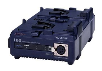 IDX VL-2SPLUS 2 Channel Endura Simultaneous Charger with 60W Adapter image 1