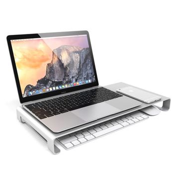 Satechi Aluminium Monitor / iMac / Macbook Stand - Silver image 3