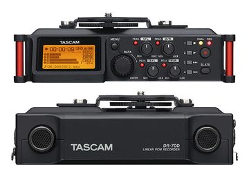 Tascam DR-70D 4 Channel Audio Recorder for DSLR Cameras image 2