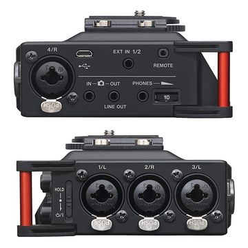 Tascam DR-70D 4 Channel Audio Recorder for DSLR Cameras image 3