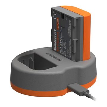 Hahnel LP-E6 Style Battery and Charger Kit image 1
