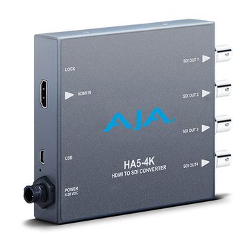 AJA HA5-4K Mini Converter 4K HDMI to 4K SDI image 1