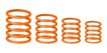 Universal Gravity Ring Pack, Electric (Jisgaw) Orange image 1