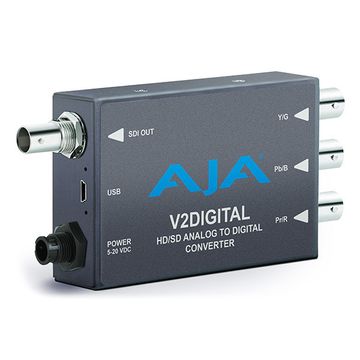 AJA V2Digital Analog to HD/SD-SDI Mini Converter image 1