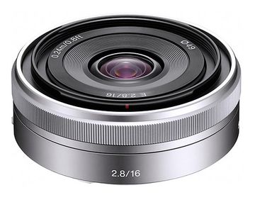 Sony E mount 16mm f/2.8 pancake lens image 1