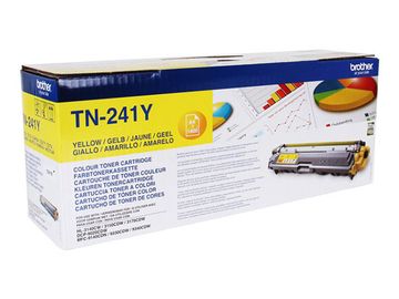 Brother TN241Y Yellow Standard Capacity Toner Cartridge image 1