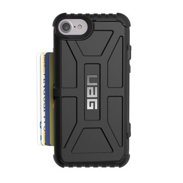 Urban Armor Gear Trooper Rugged Card Case for iPhone 8/7/6S - Black image 1