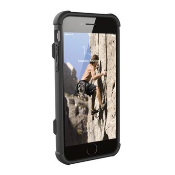 Urban Armor Gear Trooper Rugged Card Case for iPhone 8/7/6S - Black image 2