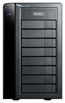 Promise Pegasus2 R8 48TB 8-Bay 8x 6TB Thunderbolt 2 Desktop RAID Array image 1