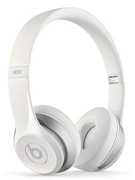 Beats Solo2 On-Ear Headphones - White image 1