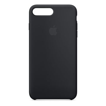Apple iPhone 7 and 8 Plus Silcone Case - Black image 1