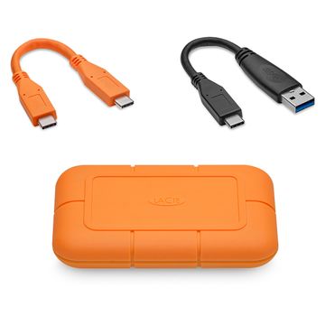 Lacie Rugged USB-C 500GB Mobile NVME SSD Drive image 3
