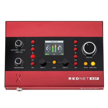 Focusrite Rednet X2P 2X2 Dante Audio Interface image 1
