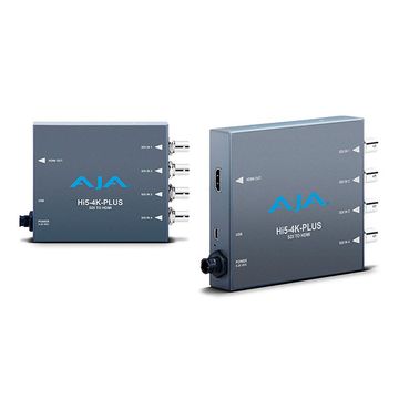 AJA Hi5-4K-Plus pristine 3G-SDI to HDMI 2.0 Conversion image 1