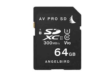 Angelbird 64GB SDXC UHS II Class 10 Memory Card image 1