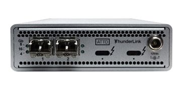 Atto ThunderLink FC 3162 - 2 x Thunderbolt 3 to 2 x 16Gb/s FC Adapter image 1