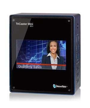 NewTek TriCaster Mini Multi-Standard (W/Screen and 45 Hours Storage) image 1