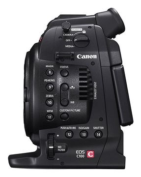 Canon Cinema EOS C100 EF Super35MM Digital Camcorder image 2