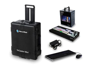 NewTek TriCaster Mini HD4I Bundle with Control Surface and Travel Case image 1