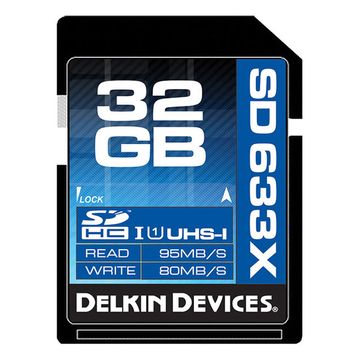 Delkin 32GB SDHC Elite UHS-1 633X Memory Card - 95MB/S image 1