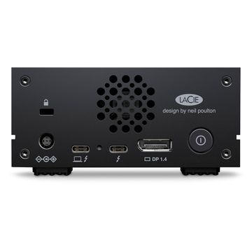 LaCie 1big - 4TB - Thunderbolt3 SSD & SD, USB 3.0, CFast & DP Dock image 3