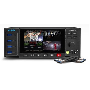 AJA Ki Pro GO Multi-Channel H.264 Recorder and Player image 1
