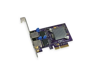 Sonnet Presto Dual Port PCIe Gigabit Server Ethernet Card image 1
