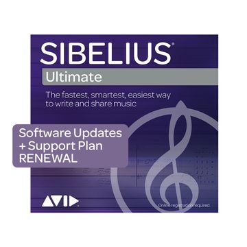 Sibelius | Ultimate 1 Year Software Update and Support Plan Renewal image 1