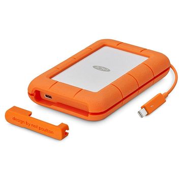 LaCie 500GB Rugged Thunderbolt & USB-C Portable SSD Drive image 1