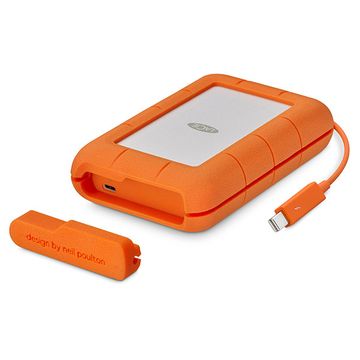 LaCie 4TB Rugged Thunderbolt USB-C Rugged Portable Drive image 1