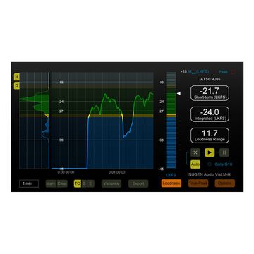Nugen Audio VisLM-H 2 - Loudness Metering with History image 1