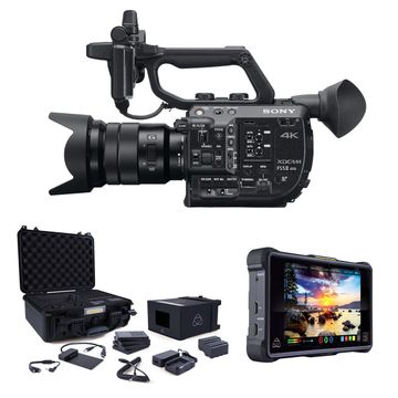 SONY PXW-FS5M2K CAMCORDER AND ATOMOS SHOGUN INFERNO + ACCESSORY KIT image 1