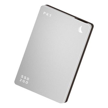 Angelbird SSD2go PKT 256GB USB 3.1 TYPE-C Mini SSD - Silver image 1